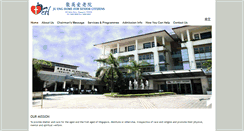 Desktop Screenshot of juenghome.org.sg